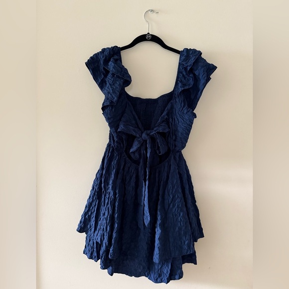 Simply Southern Dark Blue Women’s Dress - Picture 3 of 3